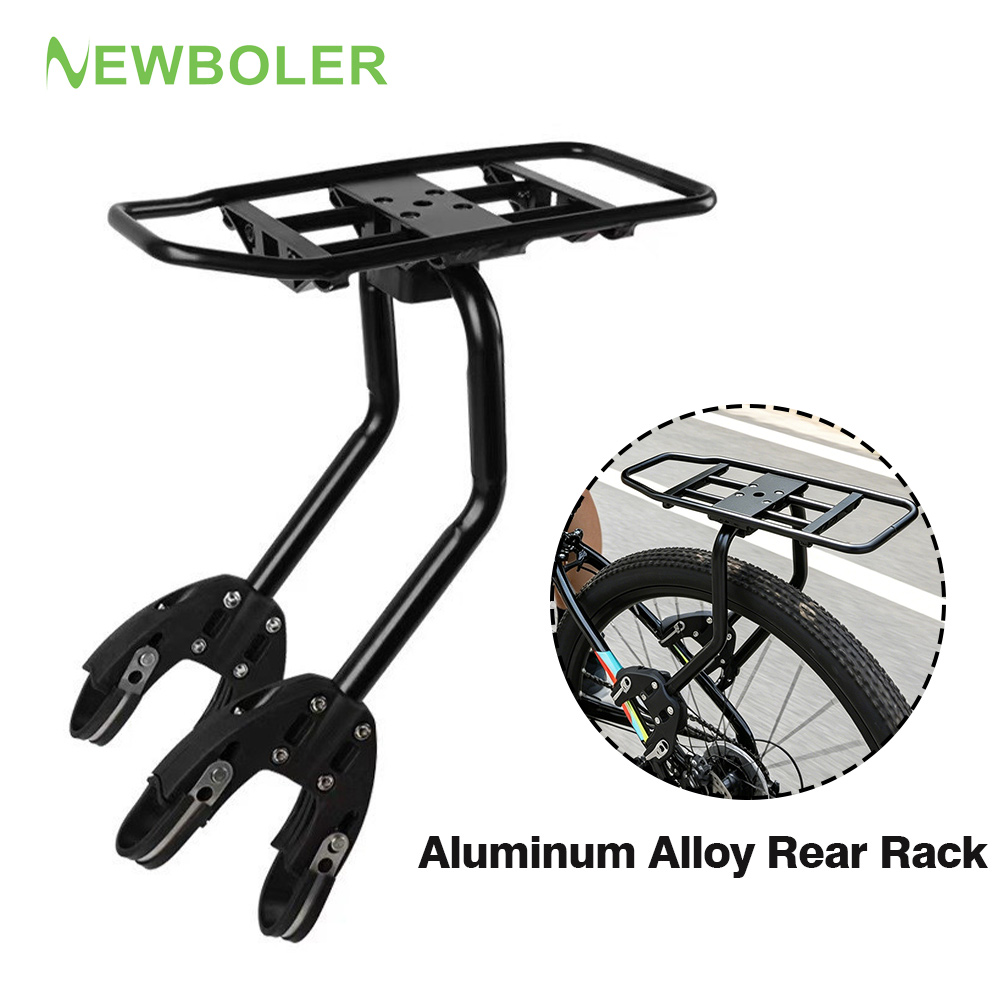 Mountain Biking Bag - NEWBOLER Rear Bike Rack Aluminum Alloy