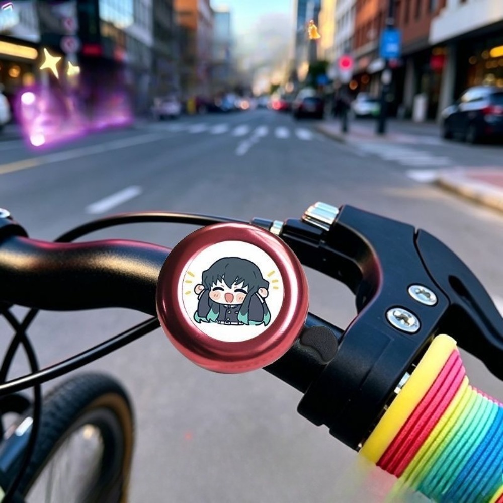 Mountain Biking Movies - Anime Demon Slayer Bike Bell, Loud