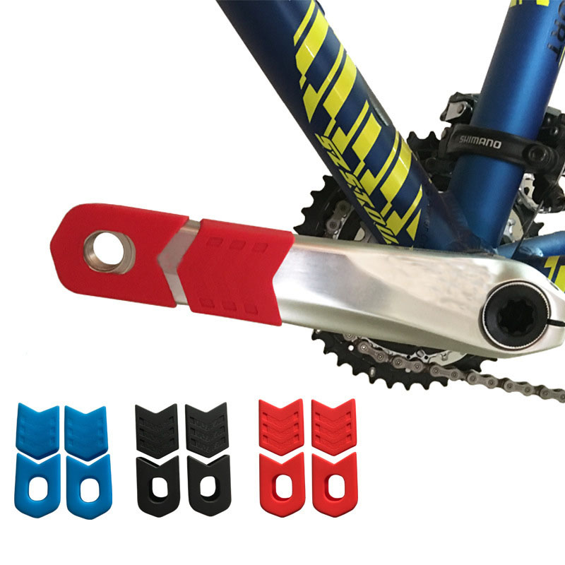 Mountain Biking Hat - 2 Pairs Silicone Bicycle Crank Arm