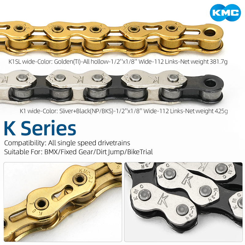 KMC bicycle chain single speed - Mountain Biking Track recension och pris