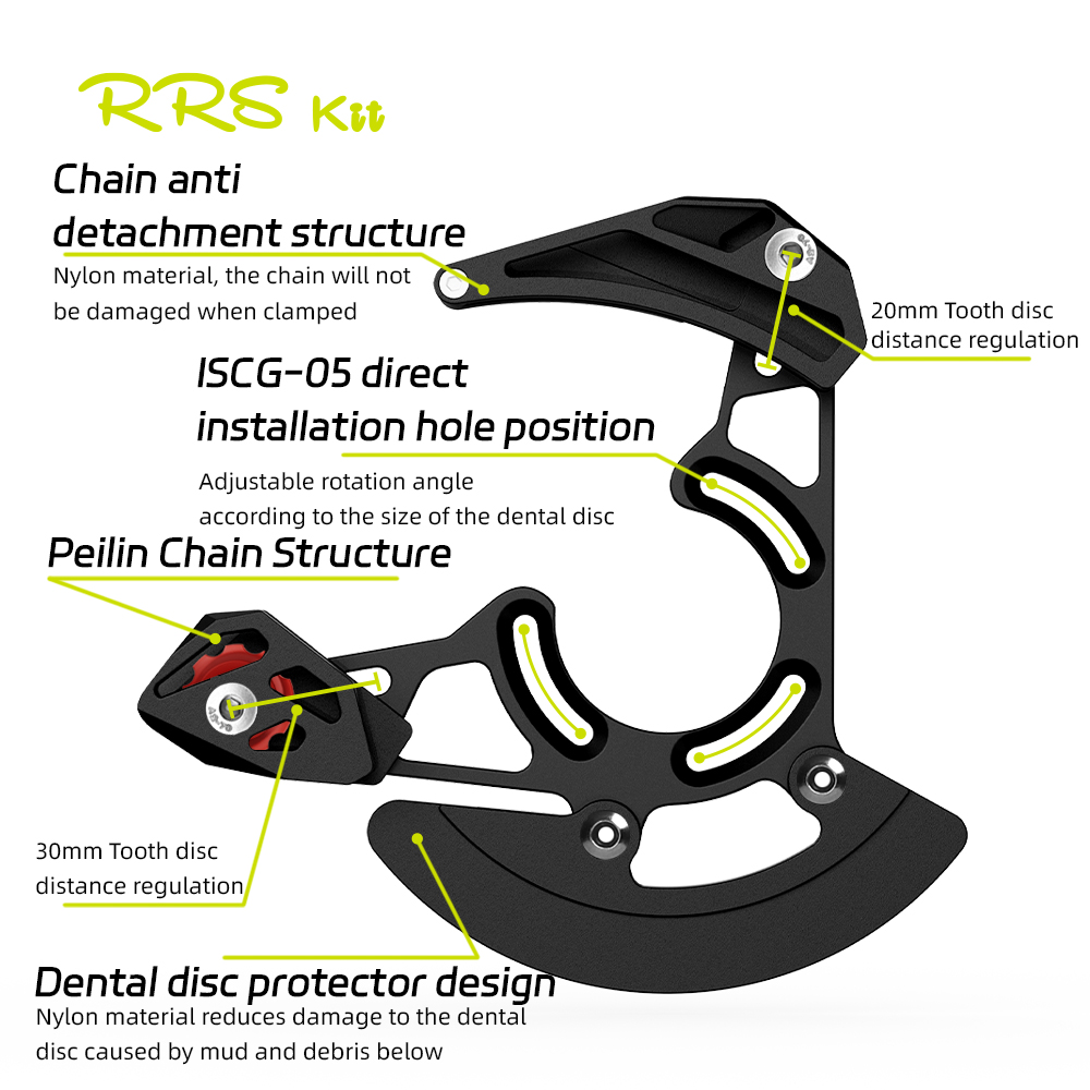 RRSIT Bicycle Chain Guide ISCG - Chain Guide Iscg recension och pris