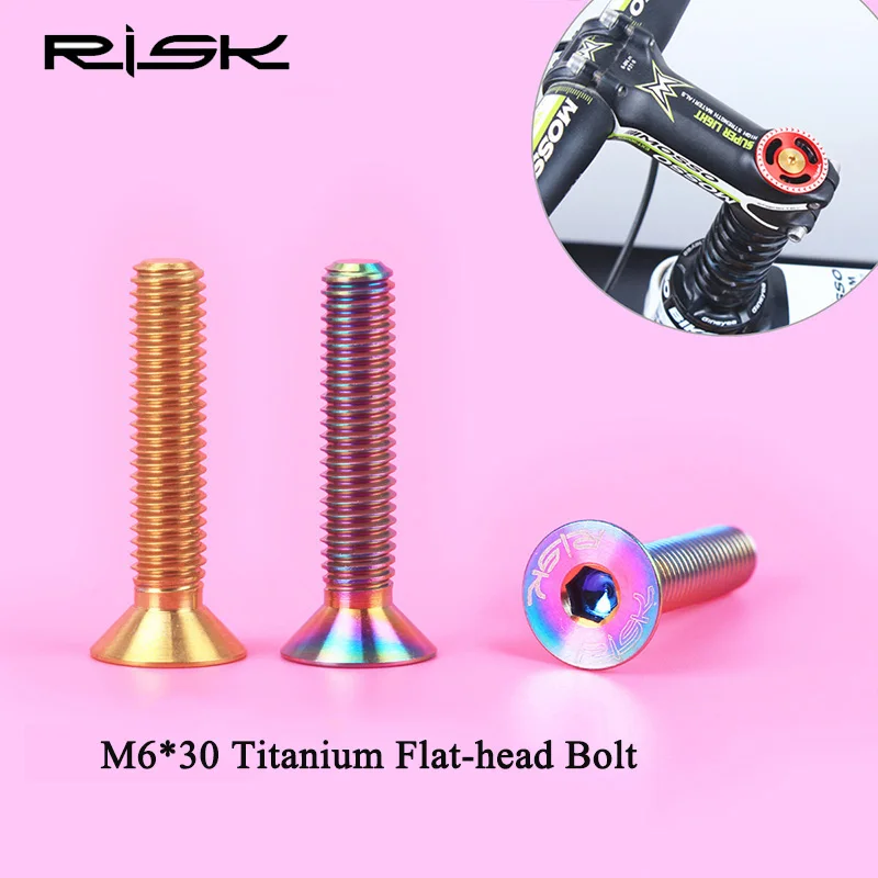 RISK 1PCS M6x30 M6x35 M6x40 M6 - Mountain Biking Hat recension och pris