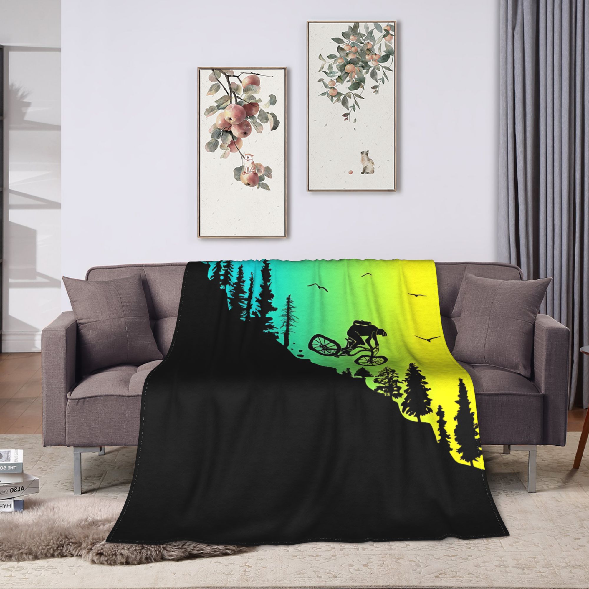 Super Warm Blanket Cycling On  - Mountain Biking Track recension och pris