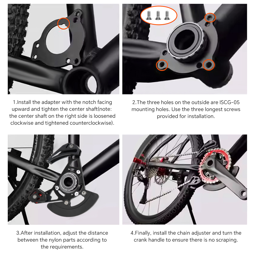TOSEEK Chain Guides MTB Bicycl - Chain Guide Iscg recension och pris