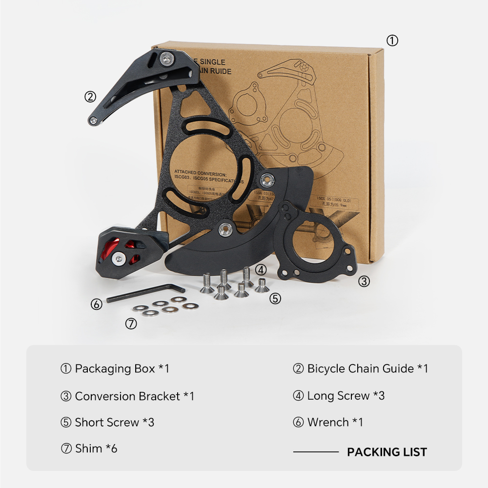TOSEEK Chain Guides MTB Bicycl - Chain Guide Iscg recension och pris