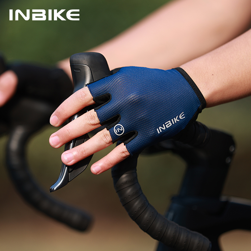 INBIKE Half Finger Cycling Glo - Mountain Biking Gloves Mens recension och pris