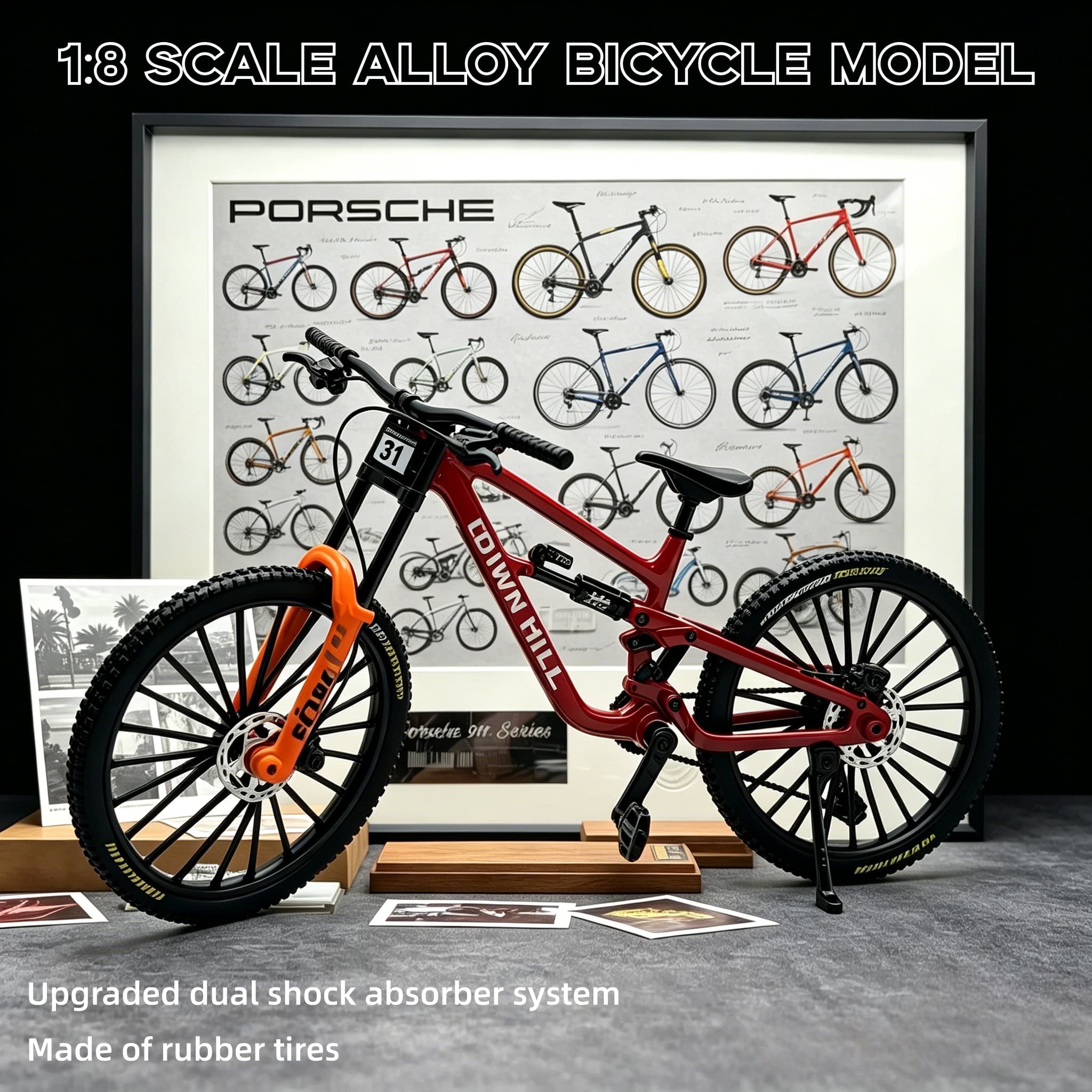 1:8Scale Alloy Downhill Mounta - Mountain Biking Track recension och pris