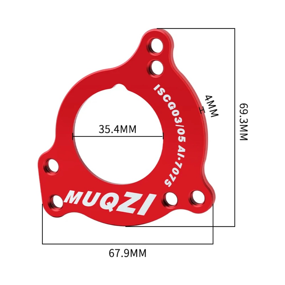 Mountain Bike BSA Bottom Brack - Chain Guide Iscg recension och pris