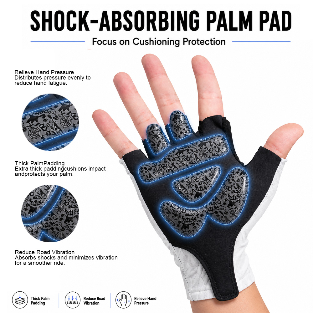 CNCLOL Fingerless Cycling Glov - Mountain Biking Gloves Mens recension och pris