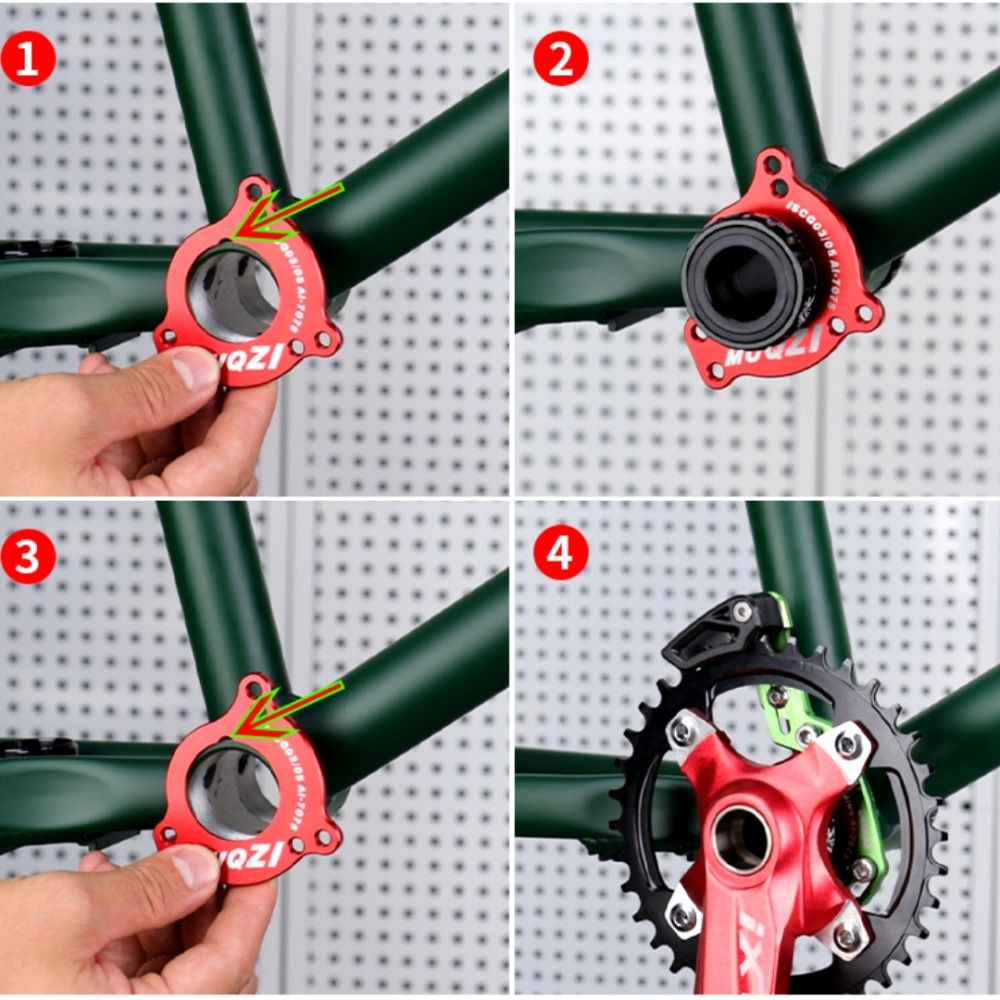 7075 Aluminum Alloy Bike Chain - Chain Guide Iscg recension och pris